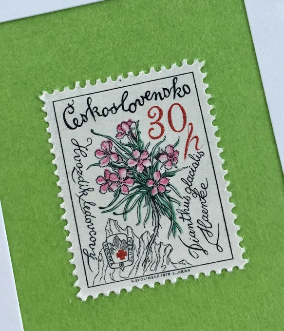 ちいさなartmuseum　Czech　stamp　2set 2枚目の画像