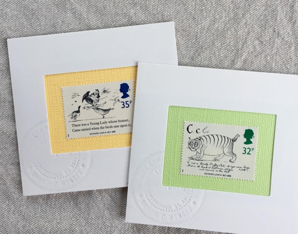 ちいさなartmuseum　　Scotland　stamp　2set　 1枚目の画像