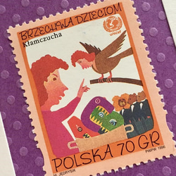 ちいさなartmuseum　Poland　stamp　2set 4枚目の画像