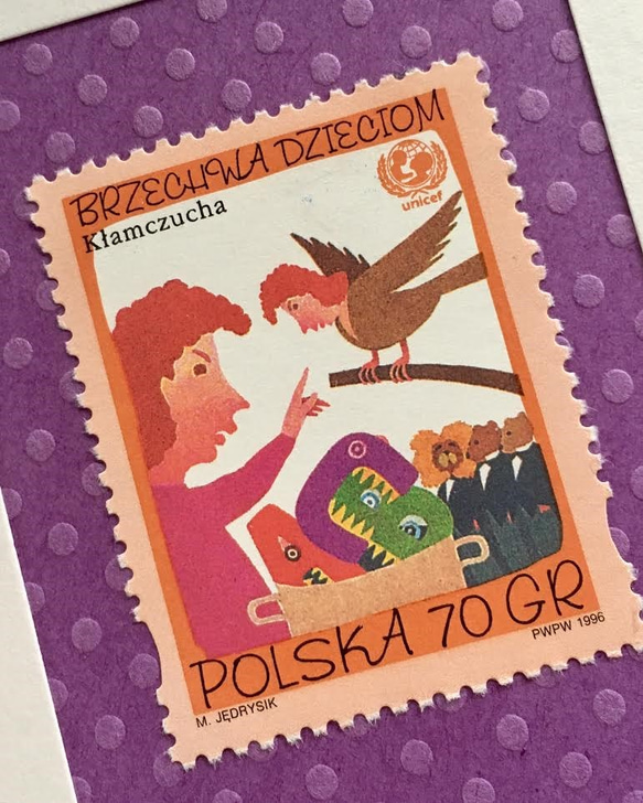 ちいさなartmuseum　Poland　stamp　2set 4枚目の画像