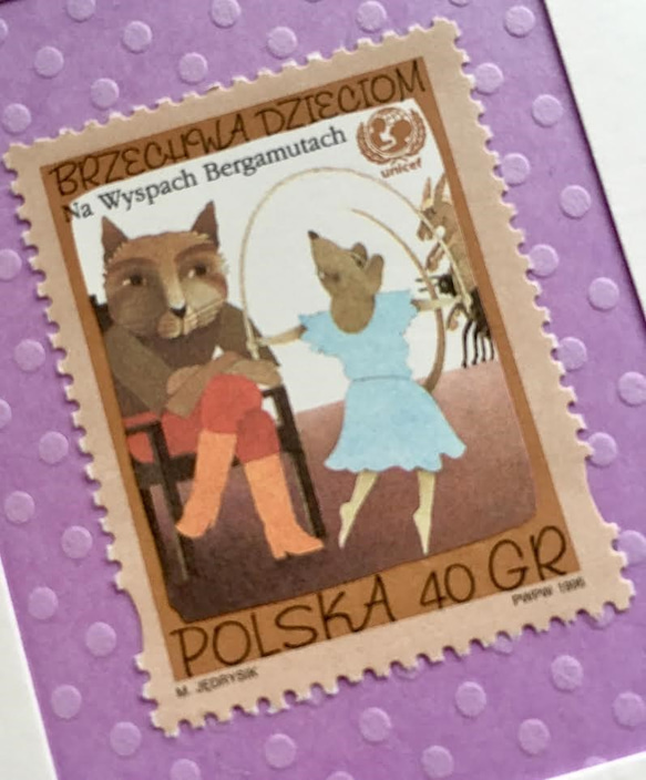 ちいさなartmuseum　Poland　stamp　2set 5枚目の画像