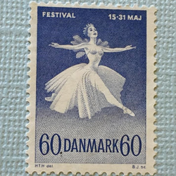 ちいさなartmuseum　　Denmark　stamp 2枚目の画像