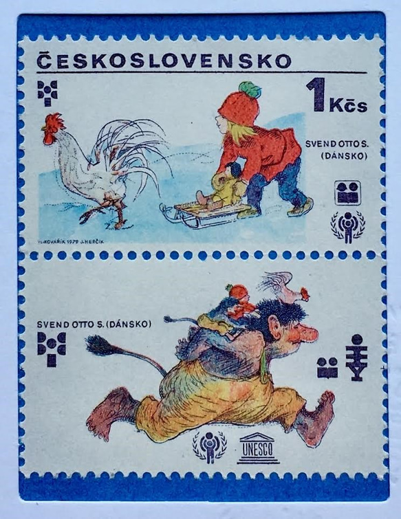 ちいさなartmuseum　　Czech　stamp　2set 3枚目の画像