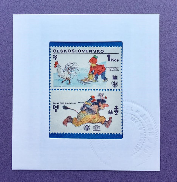 ちいさなartmuseum　　Czech　stamp　2set 4枚目の画像