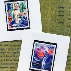 ちいさなartmuseum　　France　stamp　2set 1枚目の画像