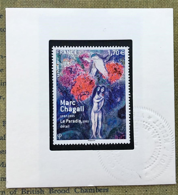 ちいさなartmuseum　　France　stamp　2set 6枚目の画像