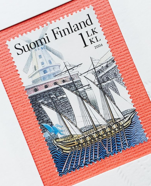 ちいさなartmuseum　FINLAND　stamp　 1枚目の画像