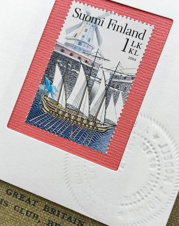 ちいさなartmuseum　FINLAND　stamp　 2枚目の画像