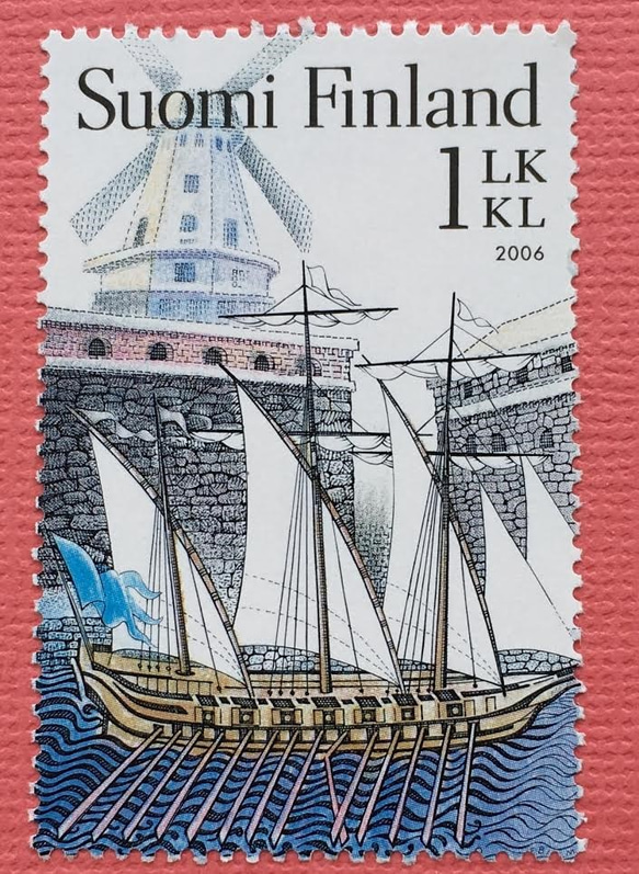 ちいさなartmuseum　FINLAND　stamp　 3枚目の画像