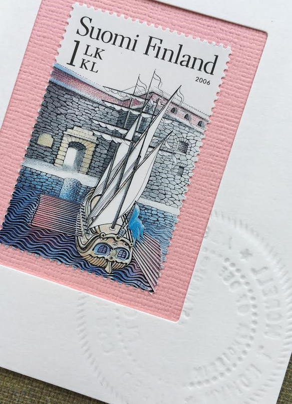 ちいさなartmuseum 　FINLAND　stamp　 1枚目の画像