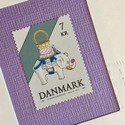 ちいさなartmuseum　　Denmark　stamp　 1枚目の画像