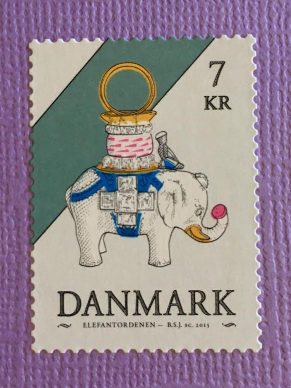 ちいさなartmuseum　　Denmark　stamp　 4枚目の画像