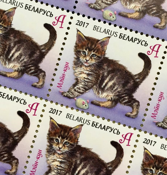 ちいさなartmuseum　　BELARUS　stamp　2set 6枚目の画像