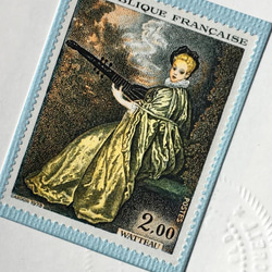 ちいさなartmuseum　  france　stamp　 2枚目の画像