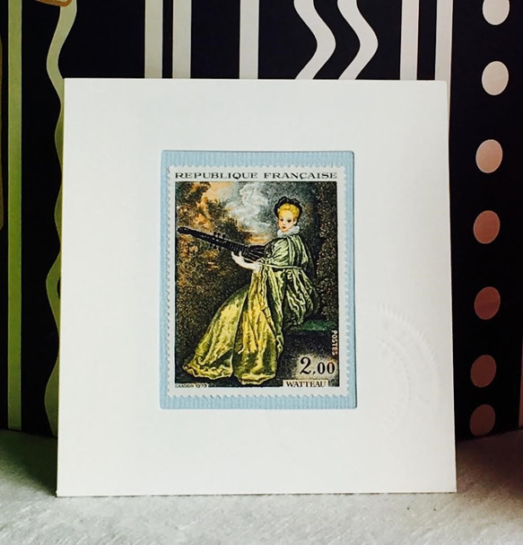 ちいさなartmuseum　  france　stamp　 5枚目の画像