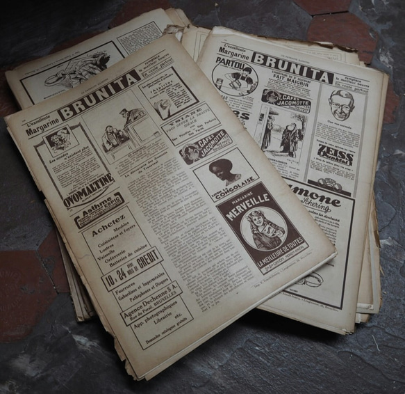 france 1923-1928年 journal　16ページ 1枚目の画像