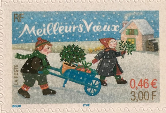 　ちいさなartmuseum　france　stamp　2set 1枚目の画像