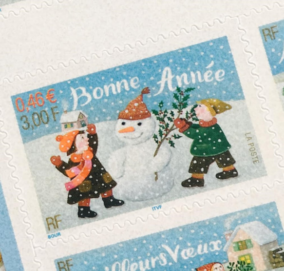 　ちいさなartmuseum　france　stamp　2set 2枚目の画像
