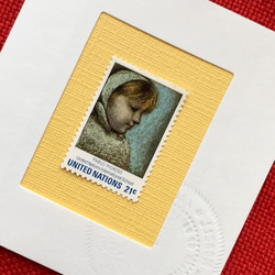 　ちいさなartmuseum　　UNITED　NATIONS　stamp 1枚目の画像