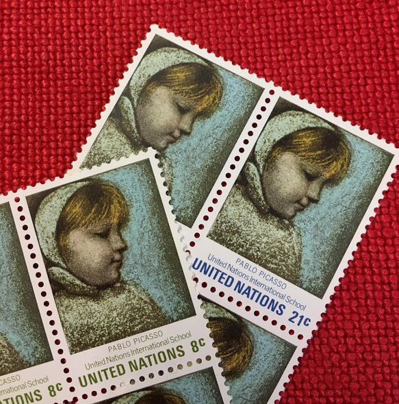 　ちいさなartmuseum　　UNITED　NATIONS　stamp 2枚目の画像