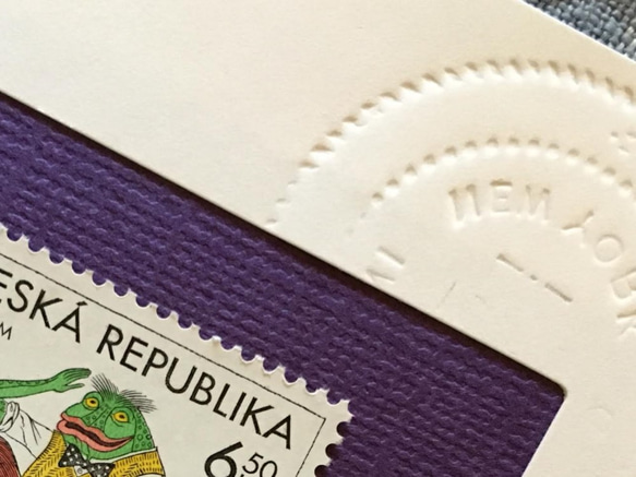　ちいさなartmuseum　Czech　stamp 5枚目の画像