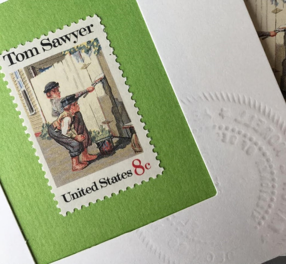 　ちいさなartmuseum　USA　stamp 1枚目の画像