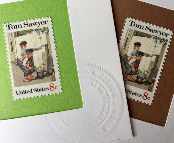 　ちいさなartmuseum　USA　stamp 2枚目の画像