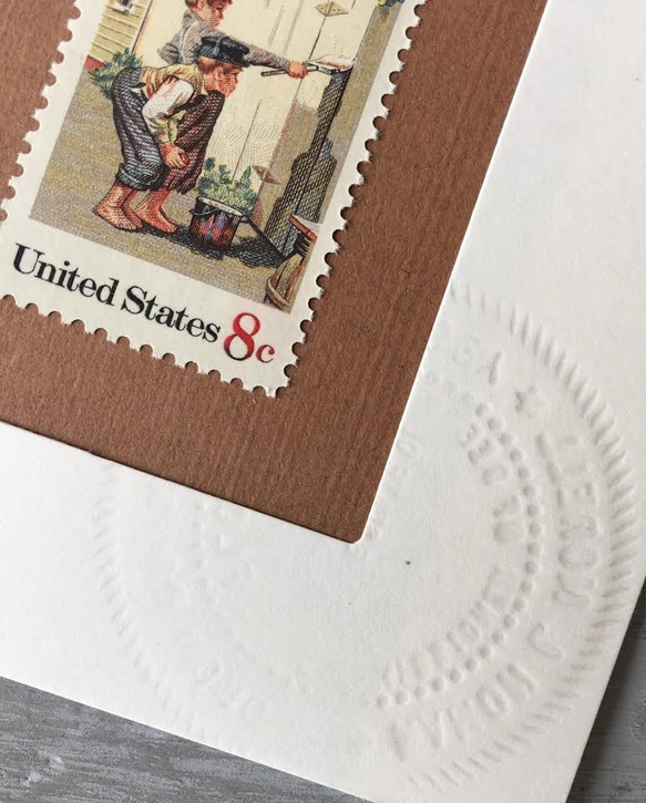 　ちいさなartmuseum　USA　stamp 3枚目の画像
