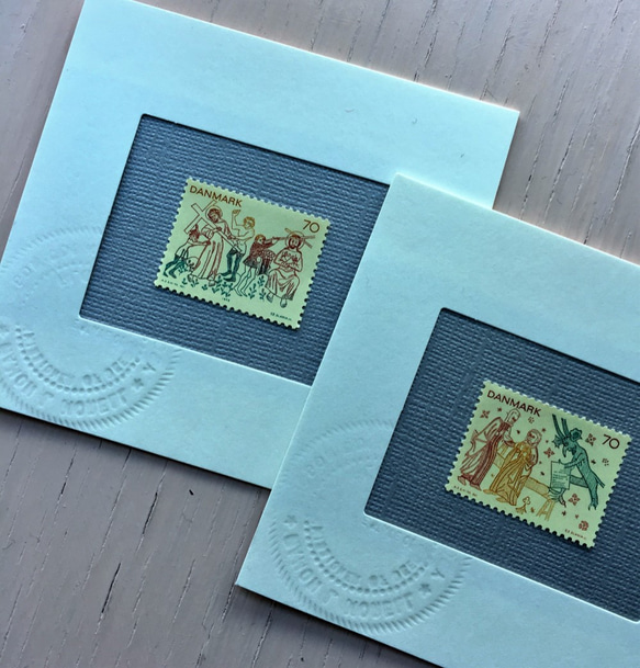 ちいさなartmuseum　Denmark　stamp 5Set　complete 1枚目の画像