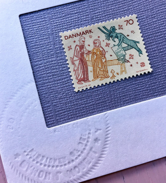 ちいさなartmuseum　Denmark　stamp 5Set　complete 8枚目の画像
