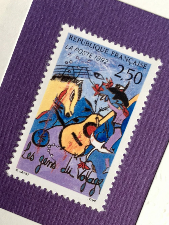 petitboutdepapierです ちいさなartmuseum france stamp 265 その他アート de bouboutin