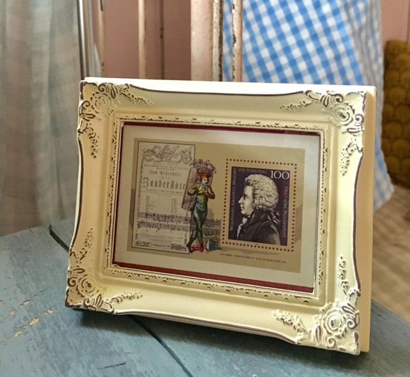 ちいさなartmuseum　germany　stamp（ちいさなフレーム付き） 6枚目の画像