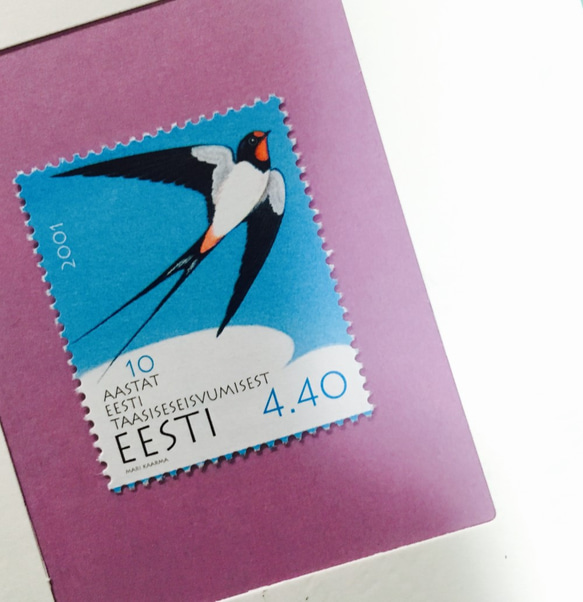 ちいさなartmuseum　Estonia　stamp 1枚目の画像