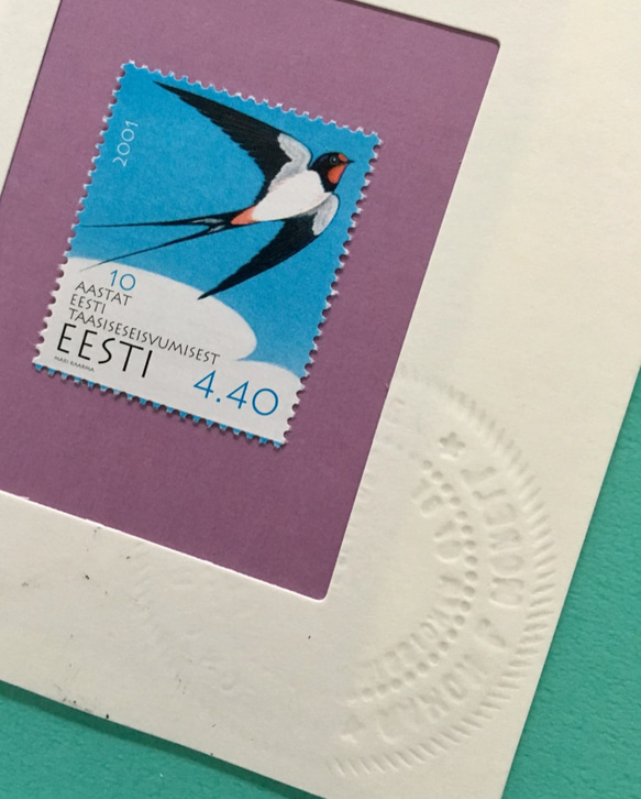 ちいさなartmuseum　Estonia　stamp 3枚目の画像