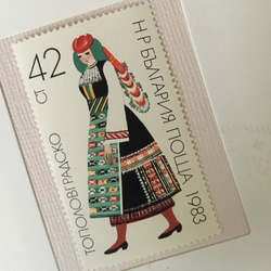 ちいさなartmuseum　　BULGARIA　stamp 4枚目の画像