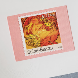 ちいさなartmuseum　Guinea-Bissau　stamp　2set 2枚目の画像