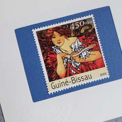ちいさなartmuseum　Guinea-Bissau　stamp　2set 3枚目の画像