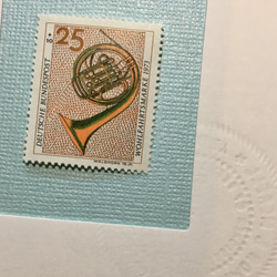 ちいさなartmuseum　germany　stamp　4set 4枚目の画像