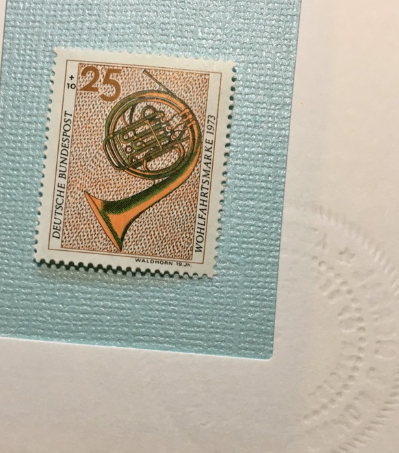 ちいさなartmuseum　germany　stamp　4set 4枚目の画像
