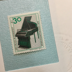 ちいさなartmuseum　germany　stamp　4set 5枚目の画像
