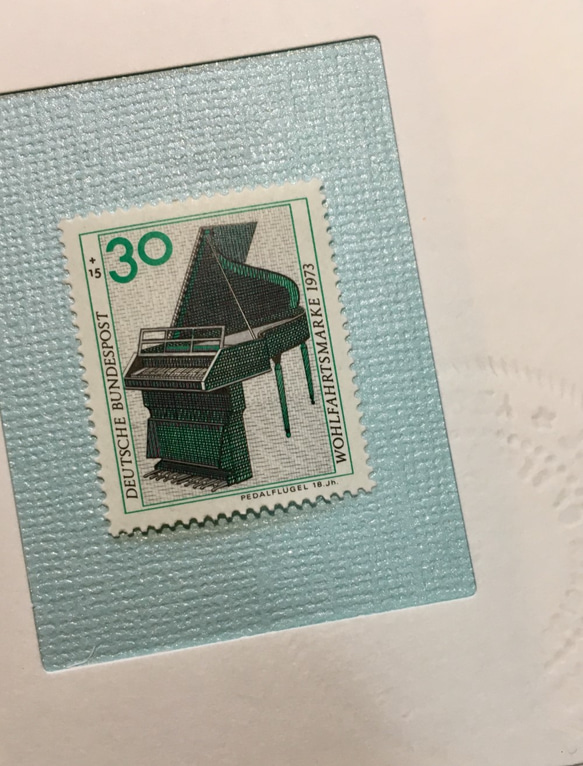 ちいさなartmuseum　germany　stamp　4set 5枚目の画像