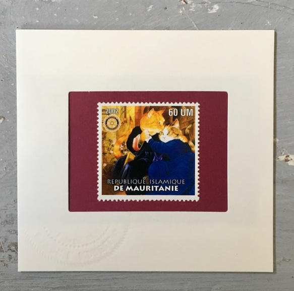 ちいさなartmuseum　Mauritania　stamp 1枚目の画像