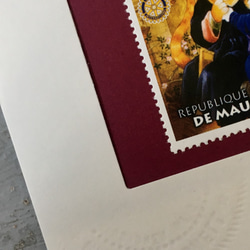 ちいさなartmuseum　Mauritania　stamp 5枚目の画像