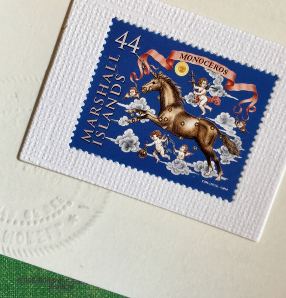 ちいさなartmuseum　Marshall　stamp　２Set 5枚目の画像