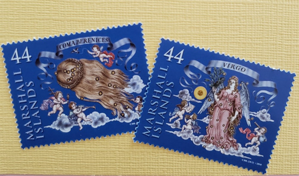 ちいさなartmuseum　Marshall　stamp　２Set 1枚目の画像