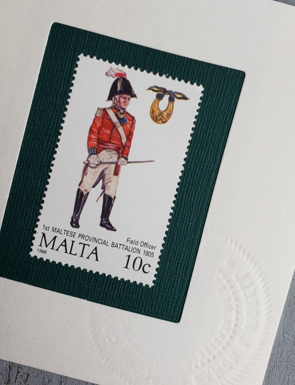 ちいさなartmuseum　Malta　stamp　 4枚目の画像