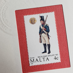 ちいさなartmuseum　Malta　stamp　 5枚目の画像