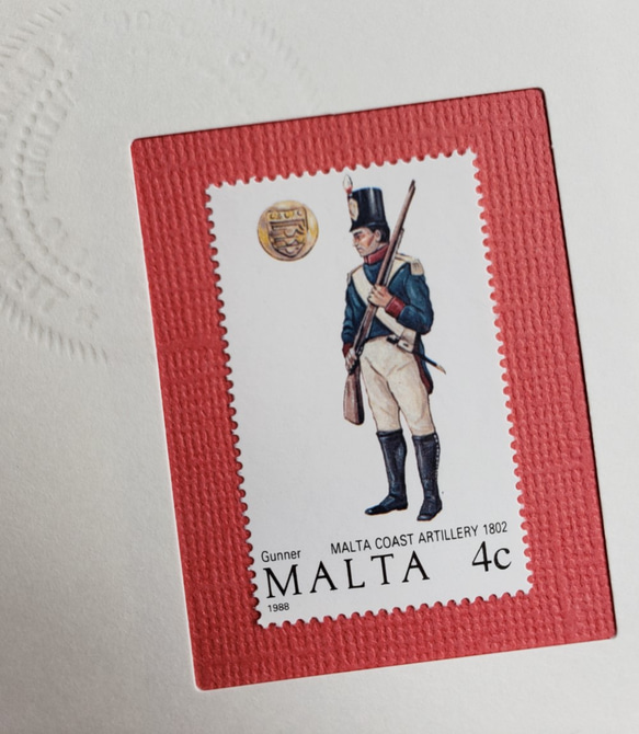 ちいさなartmuseum　Malta　stamp　 5枚目の画像