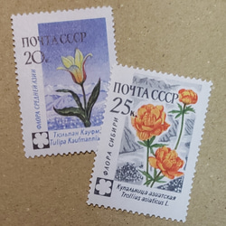 ちいさなartmuseum　Russia　stamp　2set 1枚目の画像