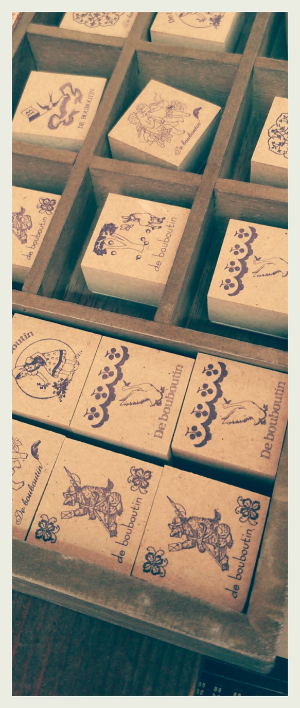 de bouboutin antiquemotif　stamp 2枚目の画像